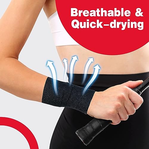 AZEN 40 Pack Self Adhesive Bandage Wrap Black, 2" X 5 Yards Black Athletic Tape, Vet Wrap, Tattoo Grip Tape Wrap，Ankle Tape, Cohesive Bandage Wrap - color: Black, size: 2IN - 40Pack