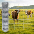 Galvanized Farm Fence, 6ft x 328ft Heavy Duty Wire Fencing for Cattle, Goats, Deer, Horses, Chicken,Pasture, Garden Boundary – Rust Resistant, Easy Installation