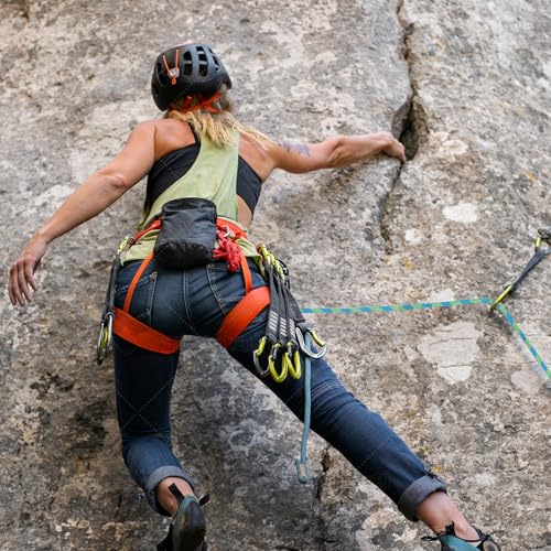 1/2 inch x 50ft Arborist Tree Climbing Rope – 48 Strand Polyester Static Bull Rope, 9000lb Breaking Strength – Heavy Duty Utility Line for Swing Pulling, Outdoor, Marine Use – ASTM F2116 Certified - size: 1/2IN x 50FT, style: Orange