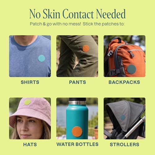 Cliganic Mosquito Repellent Stickers for Kids & Adults (90 Pack) - Solid Patches, Natural DEET-Free, Essential Oil Infused, Insect Repelling Garments - size: 90 Count (Pack of 1)
