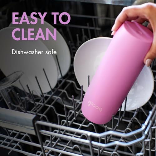 Boon Frosh Breast Milk Chiller and Storage Container - Purple - 10 Oz | Stainless Steel, TSA Compliant, Keeps Beverages Cold up to 17 Hours*, Diaper Bag Essentials - color: Purple, size: 14 Ounce
