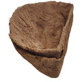 2PCS Half Round Hanging Basket Liners Replacement Coco Liner for Hanging Basket Wall Flower, 100% Natural Coconut Fiber Plant Basket Liner for Garden Planter Flower Pot (20 inch) - size: 20 inch