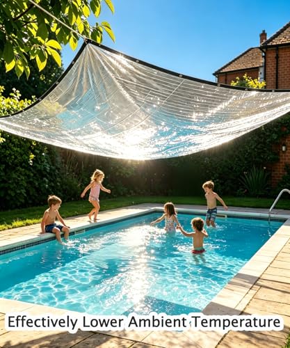 Reflective Aluminet Shade Cloth with Grommets,Durable Mesh Tarp, 90% 6.5' x 8' | Heavy Duty UV Resistant Shade Cover for Garden, Patio, Car Parking, Camping, Kennel, Chicken Coop, Greenhouse - size: 6.5FT X 8FT - 90%