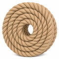 Twisted Manila Natural Jute Rope (1.5 Inch x 10 Feet) Thick Hemp Rope for Docks, Railings, Tree Climbing, Decorating - size: 1.5 Inch x 10 Feet
