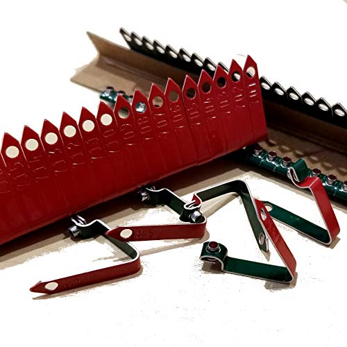 Pinnon Hatch Farms Custom Engraved Aluminum Zip Wing Bands Chicken Poultry Duck Peacock Identification Tags Text with or Without Artwork (100, Red) - color: Red