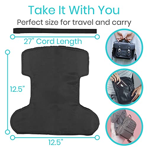 Vive Flexible Sock Aid for Putting on Socks - Extra Wide Sock Puller | Seniors - Soft, Flexible Sock Assist Device for Elderly - Sock Donner & Sock Helper Tool - Easy On & Easy Sock Help Device