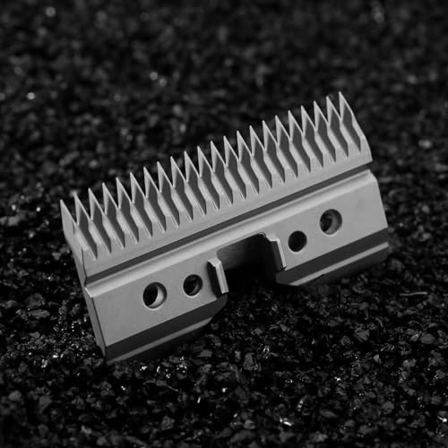 2PCS Fast Feed Metal Replacement Blades for Oster Fast Feed Clipper A5 Grooming Clippers Movable Blade…
