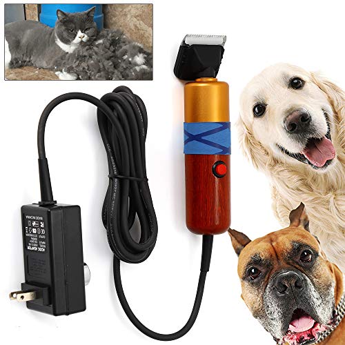 Dog Electric Sheep Goat Shears Clippers for Grooming for Thick Coat,200w Sheep Clipper Rechargeable Dog Shaver Dog Grooming Kit with Stainless Steel Blade for Dogs and Pets Pet Supplies - size: 200W