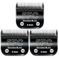 3 Pcs Size 5FC Detachable Dog Grooming Blades, Compatible with Andis, Oster A5, Wahl KM10 Series Clippers, Cut Length 6.3mm, Black (5FC 6.3mm, 3Pcs) - size: 5FC 6.3mm, 3Pcs