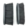 Large Horse Grooming Dandy Brush (Grey - Short Bristles) - color: Grey - Short Bristles