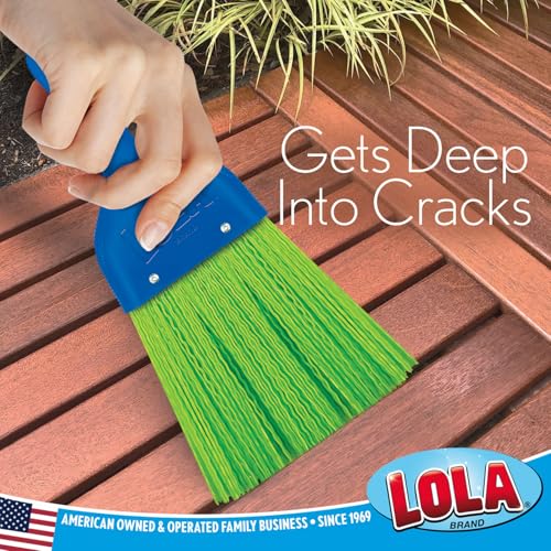 LOLA Whisk Broom, Hand Brush, 72 Pack Durable Bristles, Whisks Away Dirt & Debris, Compact, Hang Hole for Easy Storage, Indoor/Outdoor - size: 36 2-Packs, style: 2026 Model