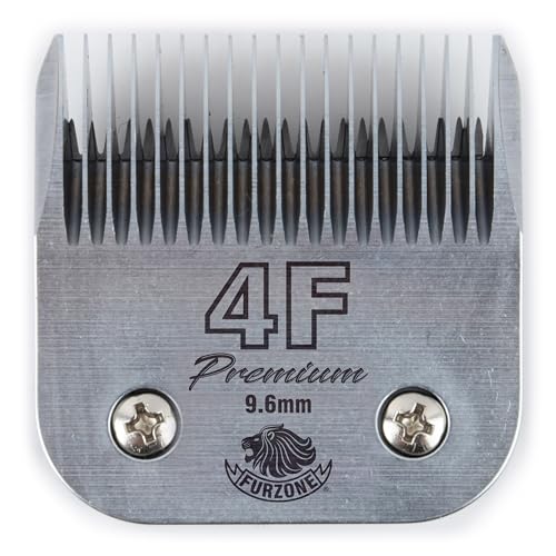 FURZONE Detachable Blade - Size 4F Blades 3/8", Made of Extra Durable Japanese Steel, Compatible with Most Andis, Oster, Wahl A5 Clippers - size: 4F