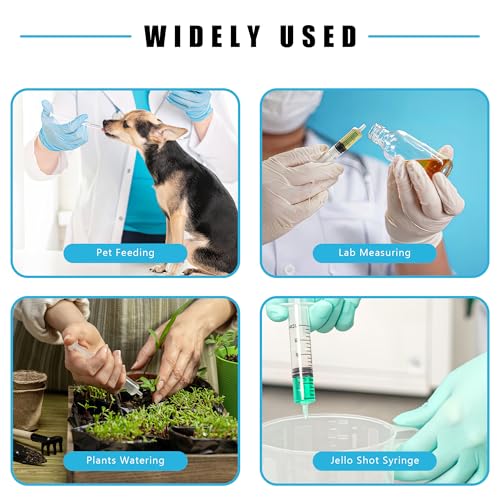 200ml Large Syringes, Individually Sterile Sealed Plastic Syringe for Liquid, Scientific Labs, Measurement, Pet Feeding ,Ink Refilling ,Oil or Glue Applicator(1 Pack) - style: 200ml