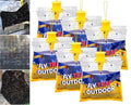 Fly Traps Outdoor Hanging for Patio, 6 Pre-Baited Flies Bags Disposable | Flies Catcher Repellent, Reusable Stable Horse Ranch Trapper Outdoor Hanging Fly Killer Helps Control Flies - size: 6 pack