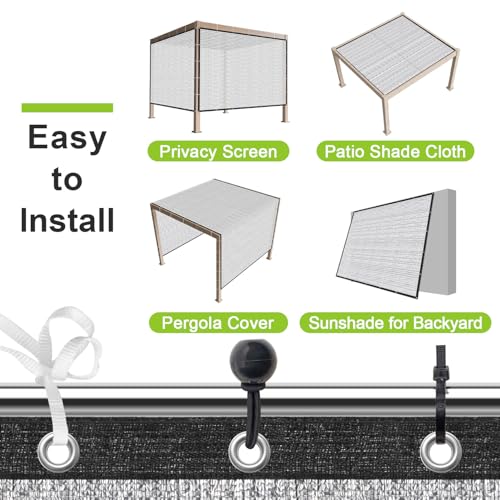 SUNNY GUARD 85% Aluminum Sun Shade Cloth, 3x6FT Heat Reflective Tarp | Reflective Aluminum Shade Cloth Blocks 85% Sunlight, Reduces Heat Buildup, and Keeps Gardens, Greenhouses and Cars Cooler - color: Sliver-85% Shade, size: 3x6FT