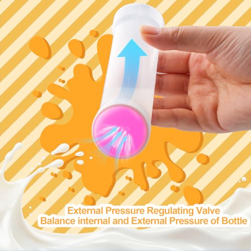 Kitten Nursing Nipple with Syringe, Wide Mouth Angled Puppy Feeding Bottles, with Ventilation Valve Resistant Tearing for Puppies, Kittens, Rabbit, Small Wildlife (S Nipple,Pink) - color: Pink, size: Model 1