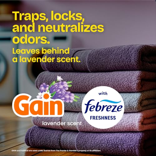Glad ForceFlex Tall Kitchen Trash Bags, 13 Gallon, Gain Lavender, 40 Count (Package May Vary) - size: 40 Count (Pack of 1)