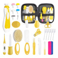 Baby Healthcare and Grooming Kit for Newborn Kids, 31PCS Upgraded Safety Baby Care Kit, Newborn Nursery Health Care Set, Baby Care Products (Yellow) - style: YELLOW-31