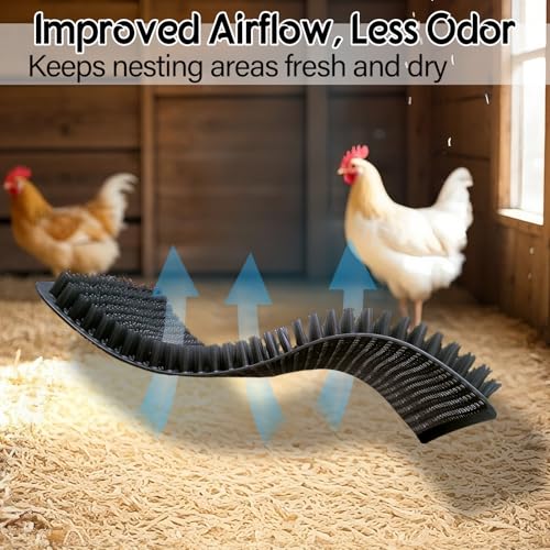 Washable Nesting Pads for Chicken Coop, Chicken Nesting Boxes for Laying Eggs, Laying Pads for Hens, Reusable Nest Mats, Darkgrey 4 Count - color: Darkgrey-4
