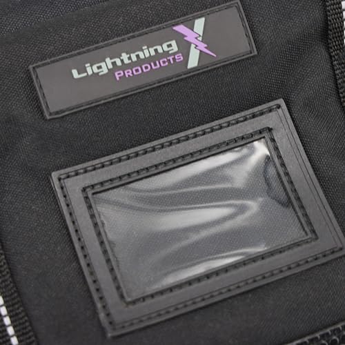 Lightning X Premium Stocked Modular EMS/EMT Trauma First Aid Responder Medical Bag + Kit - color: Black