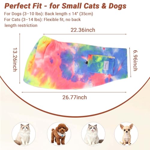 Hands-Free Cat Sling Carrier for Small Dogs & Cats, Soft Fleece | Wide Shoulder Strap for Back Pain Relief, 3-14 lbs Small Animals, Cozy Indoor/Outdoor (Fruits) - color: Fruits