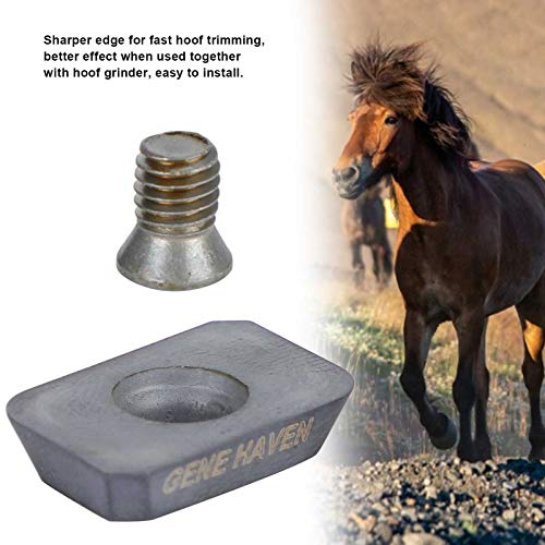 Cattle Hoof Trimming Tools, Sharper Blades Livestock Cow Cattle Hoof Trimming Tools for Horn Trimmer Disc Plate Accessor(Single)