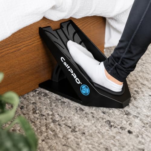 CalfPRO Slant Board for Calf Stretching - Deep Calf Stretcher & Foot Rocker | Physical therapy grade deep calf stretch for plantar fasciitis, Achilles tendonitis, tight calves & lasting heel pain relief