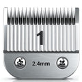 1# Replacement Ceramic Blades,Compatible with Oster 76,Andis AGC,Wahl KM10 | 2.4mm(3/32") Cutting Length,size 1 - color: Size 1