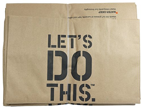 Home Depot Heavy Duty Brown Paper 30 Gallon Lawn and Refuse Bags for Home and Garden (70 Lawn Bags) - size: 1 Count (Pack of 70)