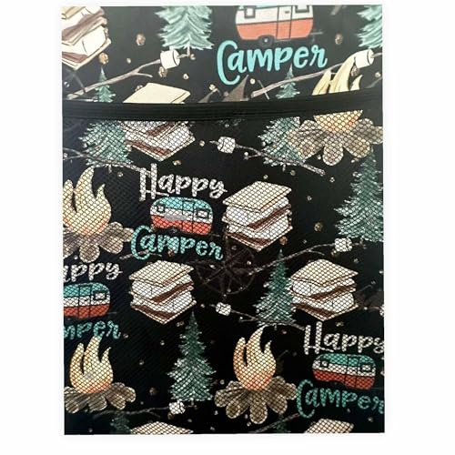 Large Collapsible Tote - color: Happy Camper