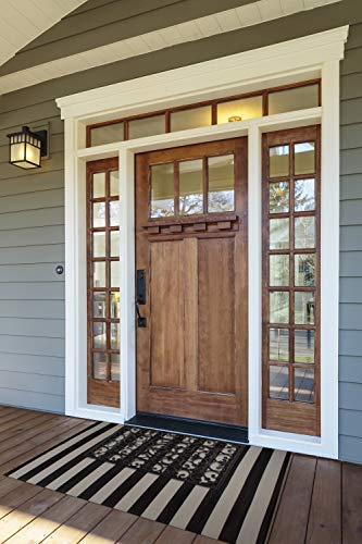 DII Rubber Doormats Collection All Weather, 18x30, Natural Wrought Iron - color: Natural Wrought Iron, size: 1'6" x 2'6" (Rectangular)