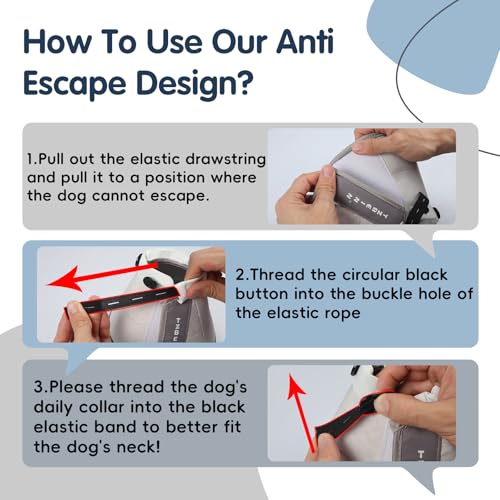 Soft Small Dog Cone Collar Alternative, Comfortable Elizabethan Dog Neck Pillow Cone for Small Dogs (Yorkshire Chihuahua), Protective Adjustable Head Recovery Cone After Surgery Anti Licking for Pup - size: S(Neck Girth:6.3"-9.45")