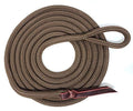 Double Braid Lead Rope with Eye Splice Loop, 12-14FT Lengths (Brown, 12 ft.) - color: Brown, size: 12 ft.
