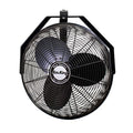 Air King 9518 18-Inch Industrial Grade Wall Mount Fan, 1/6-Horsepower,Black - style: Fan