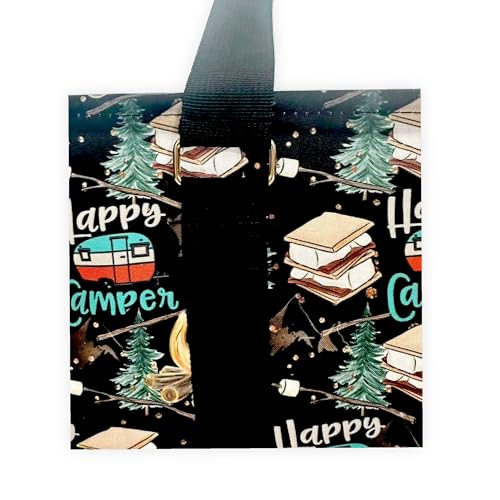 Large Collapsible Tote - color: Happy Camper