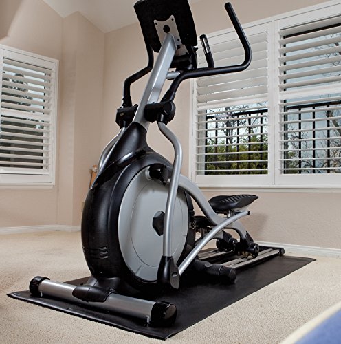 Marcy Fitness Equipment Mat and Floor Protector Compatible for Treadmills, Elliptical, Exercise Bikes, Stationary Cycles and Accessories - style: Extra Long 78"