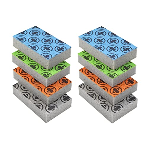 Skura Style Kitchen Dish Sponges 8 Pack, Odor Free Non-Scratch Scrub Pads - size: 8 Sponges