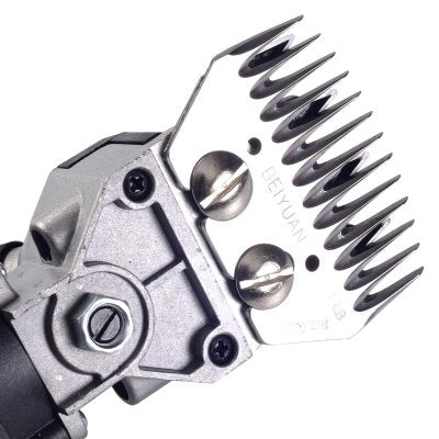 Huanyu 350 W Electric Sheep Goat Clippers Shears Groomer Wool Shearing Sheep Clipper Sheep Shearing Clipper Sheep Wool Shear Livestock Pet Animal Farm 2400 rpm & 13 straight blade