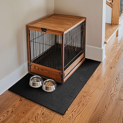 Mohawk Home Heavy Duty Rubber Stall Mat - Gym Floor- Under Dog Crate - All Purpose Utility 3' x 4' - 1/2" Thick (Pack of 10) - Solid Texture - size: 10 Pack (3' X 4')