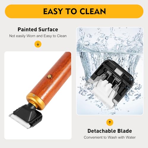 Dog Clippers for Grooming, 55 W Electric Sheep Shears Pet Grooming Clippers Grooming Trimmer for Small & Large Dogs