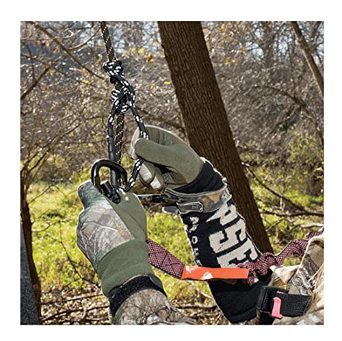 Muddy Safe-Line 30' Durable Nylon Outdoor Hunting & Treestand Safe System for Tree Climbing - Single Pack - size: One Size, style: Single Pack