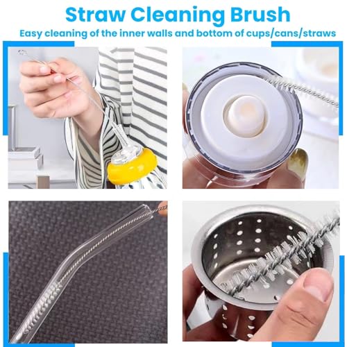 15Pcs Crevice Cleaning Brush Set, Hard Bristle Scrub Brushes Tools for Deep Cleaning Gap,Window Groove Cleaning Brush for Sliding Door Sill Tile Lines Shutter Corner Sink Teapot Bottle (1 Set)