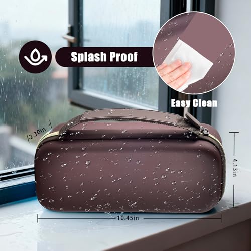 Stethoscope Case for 3M Littmann/for MDF,Nursing School Essential Organizer‌ | For Classic III Monitoring/Lightweight II S.E/Cardiology IV Diagnostic/Acoustica,Doctor/Student/Clinical Use, Case Only,Brown - color: Brown