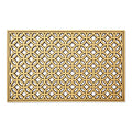 DII Rubber Doormats Collection All Weather, 18x30, Gold Double Ring - color: Gold Double Ring, size: 1'6" x 2'6" (Rectangular)