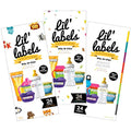 Bottle Labels, Write-On, Waterproof Labels, Self-Laminating for Baby Bottles for Daycare, Dishwasher-Safe (Variety Set of 3) - color: Variety Set of 3