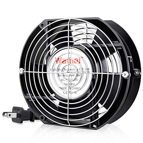 Wathai 172mm x 150mm AC Axial Fan 110V 120V Air Hockey Table Replacement | Dual Ball 6 Inch Exhaust High CFM Air Hockey Fan for Server DIY Cooling Ventilation Exhaust Projects 238 CFM - style: 172x150x51mm