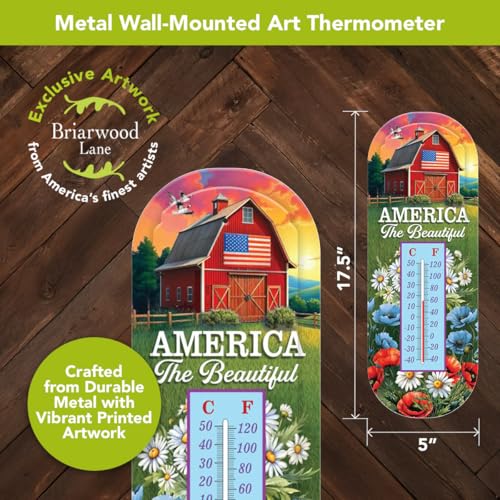 Metal Thermometer by American Barn