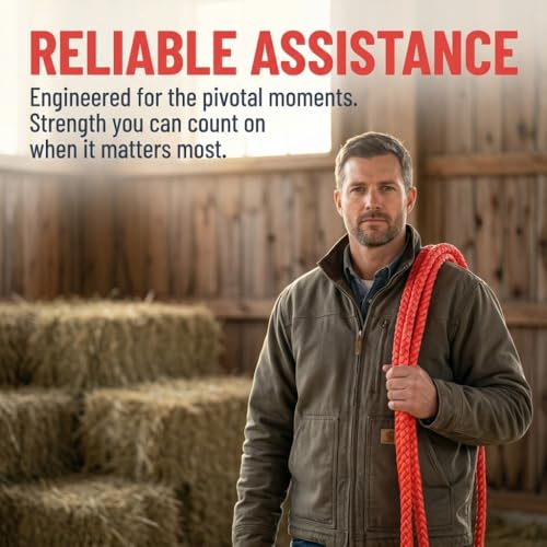 Livestock Birthing Tool Acrylic Reusable Durable Assisted Delivery Birthing Aid Red Safe Calving Rope Animal Obstetric Care