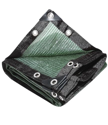 70% Green Shade Cloth with Grommets, 6 FT X 3 FT UV Blocking Mesh Tarp | Heavy Duty Shade Cover for Garden,Patio, Plant Cover, Tomatoes, Barns Kennel, Greenhouse - size: 6FT X 3FT
