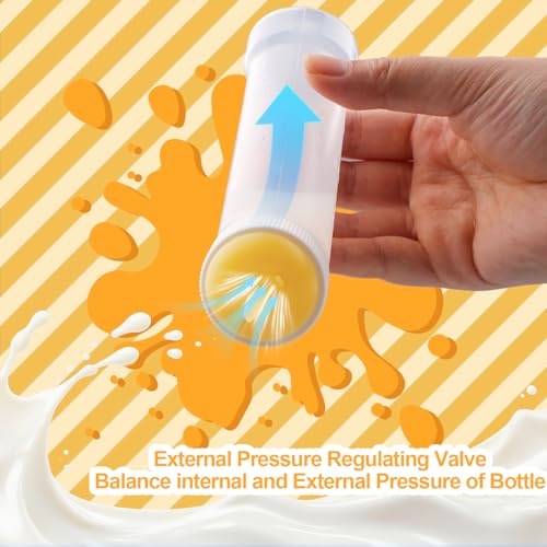 Kitten Nursing Nipple with Syringe, Wide Mouth Angled Puppy Feeding Bottles, with Ventilation Valve Resistant Tearing for Puppies, Kittens, Rabbit, Small Wildlife (S Nipple,Yellow) - color: Yellow, size: Model 1